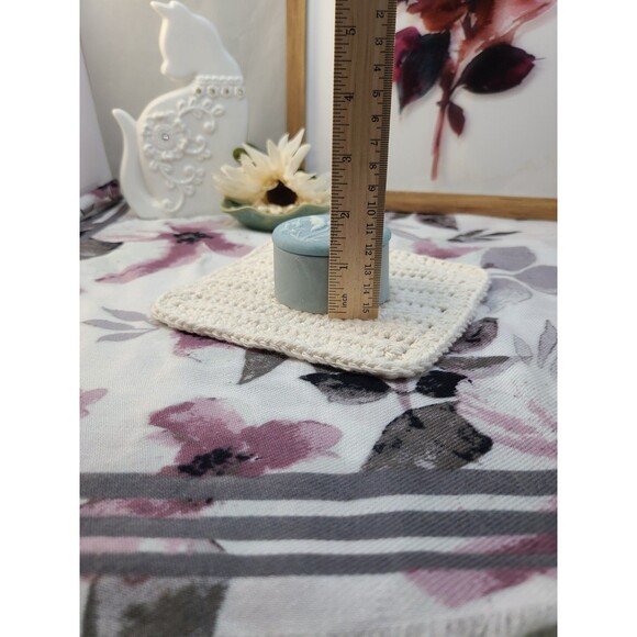 Butterfly Floral Blue Soapstone Trinket Dish Signed R Nemith Ring Holder - Picture 6 of 8